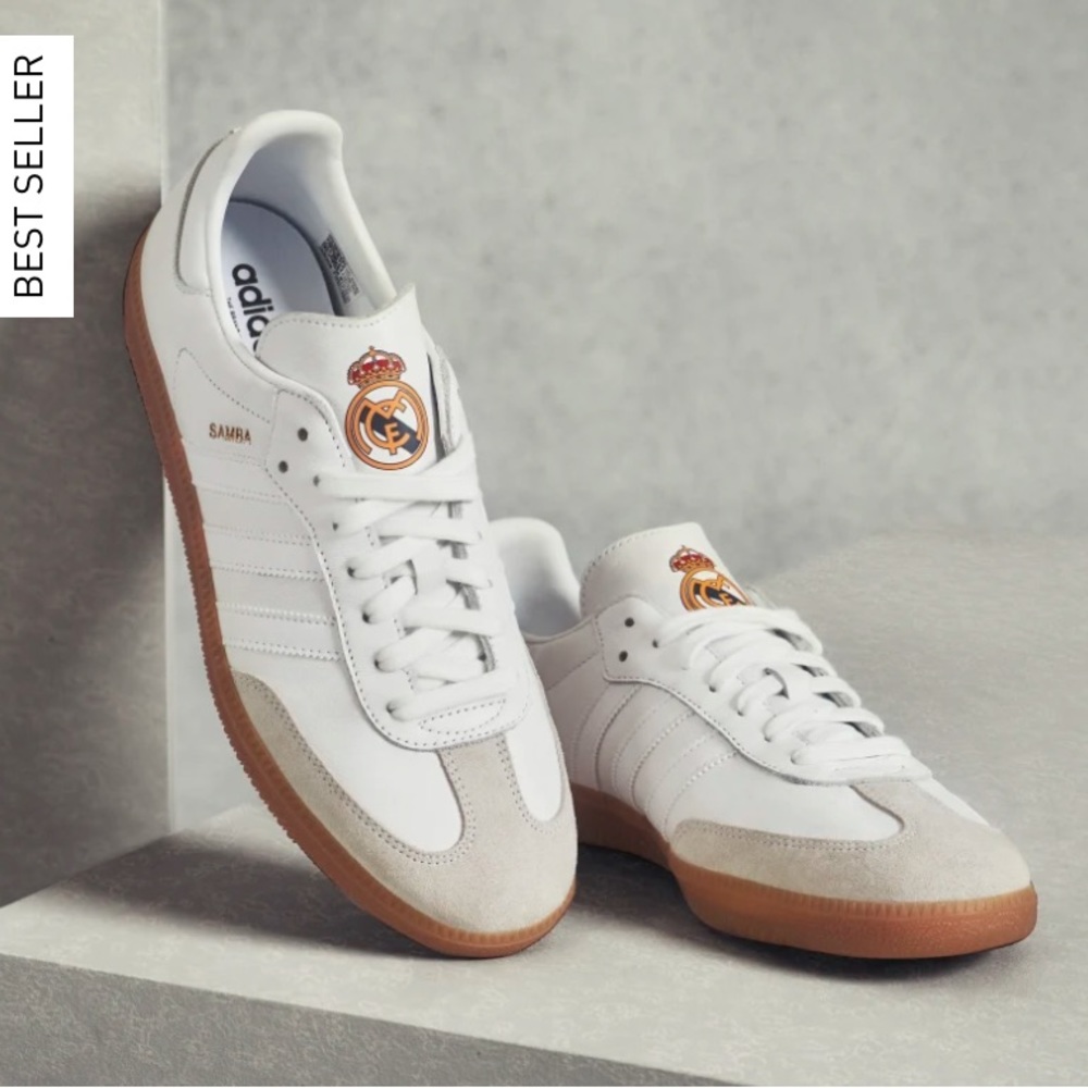 NWT Adidas Samba Real Madrid Sneakers